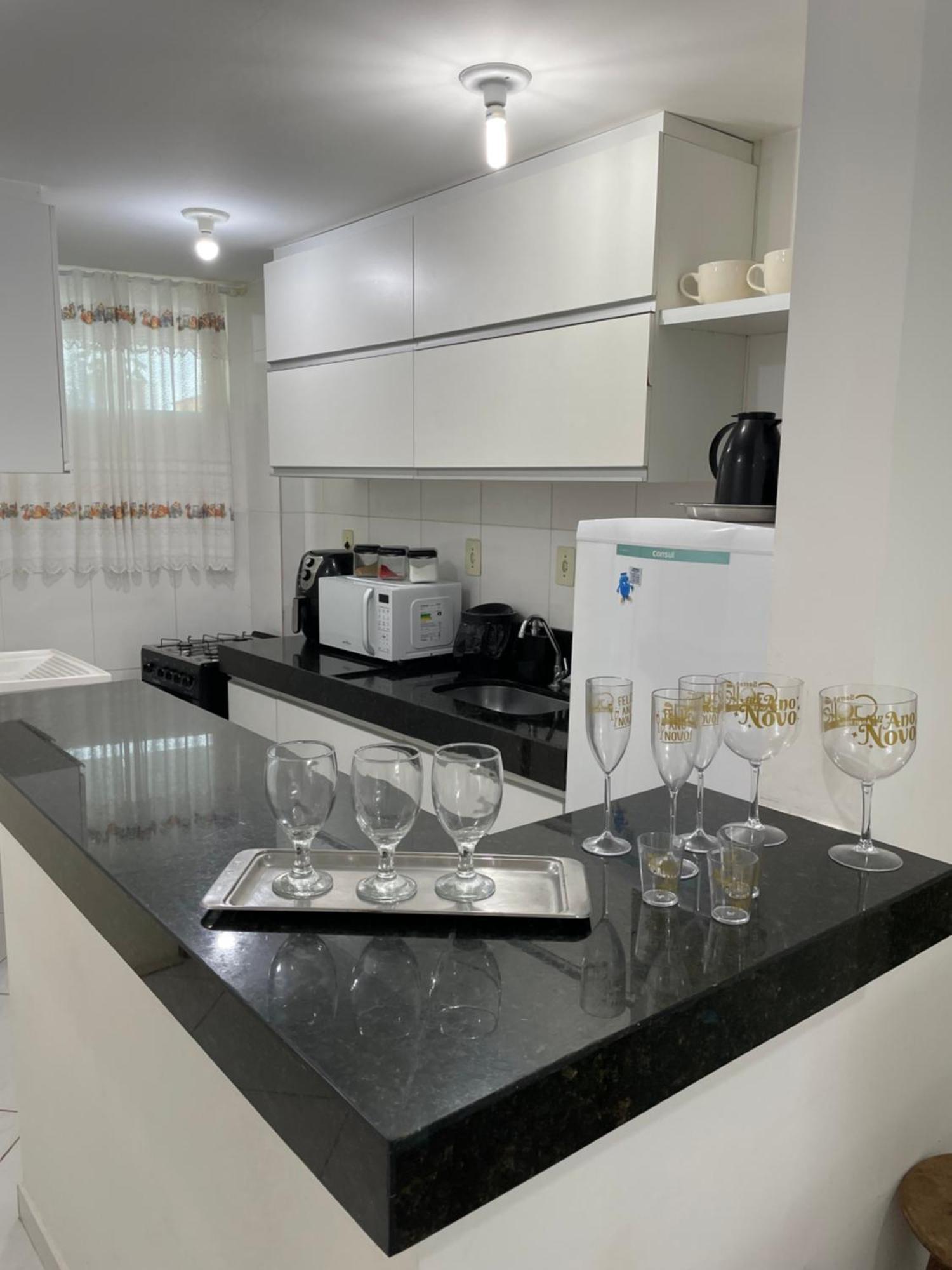 康德Mar E Sol Residencial 2 Quartos C Ar Condicionado,500 Metros Da Praia De Jacuma公寓 外观 照片