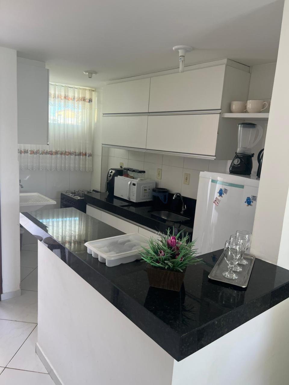 康德Mar E Sol Residencial 2 Quartos C Ar Condicionado,500 Metros Da Praia De Jacuma公寓 外观 照片